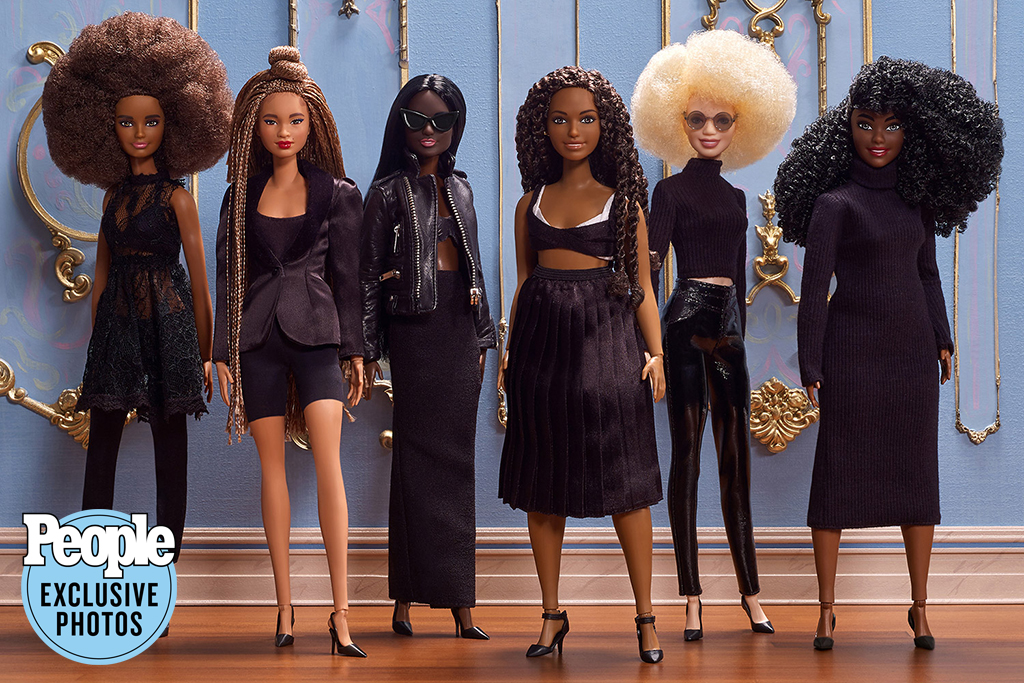 Barbie noire pour les quadruples de décoration Maroc
