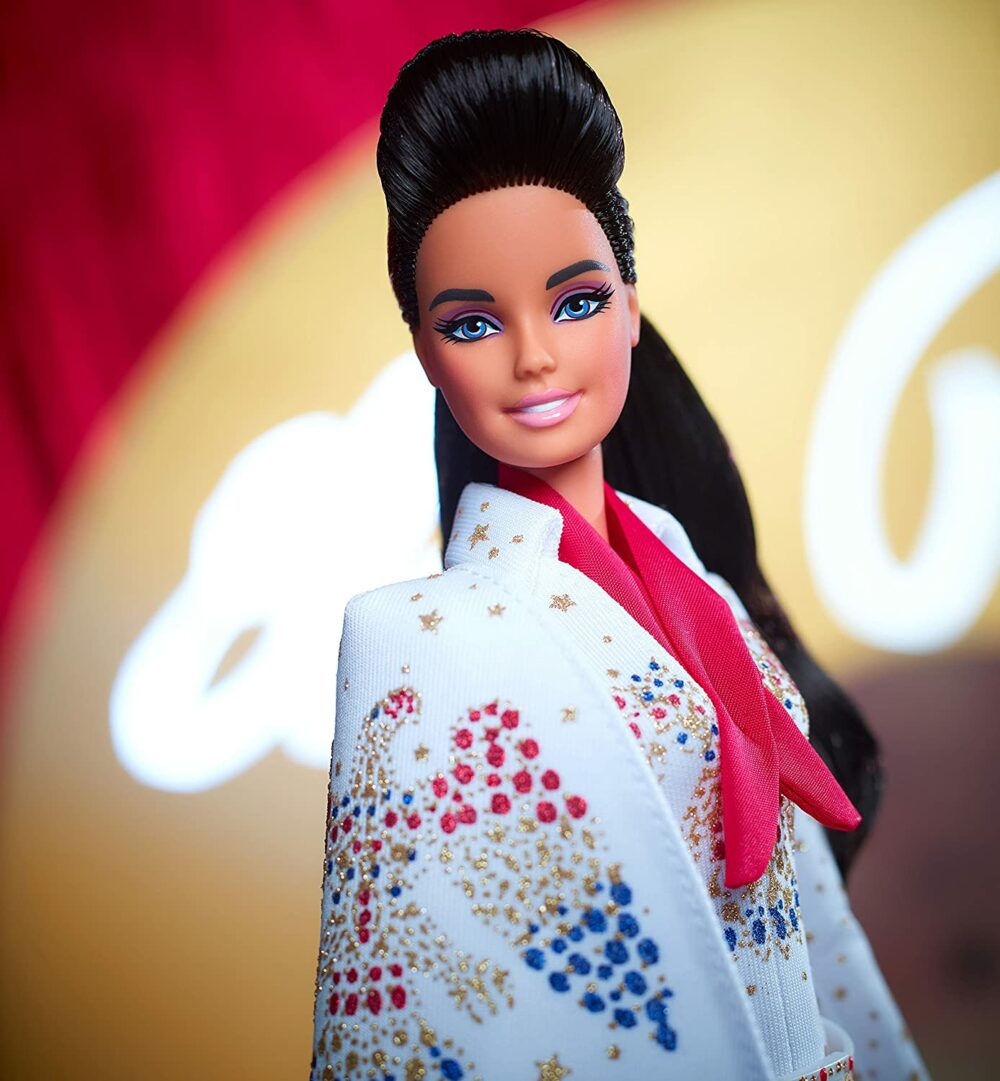 Poupée Barbie Elvis Presley Mattel Collector (vintage, Sans Boîte, Avec Tenue)