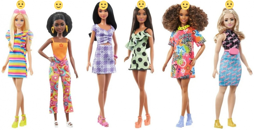 Barbie Fashionistas Automne 2022 - MISS VINYL BLOG - Poupées de collection