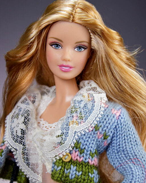 Barbie is embracing the beauty of self-care and radiating joy from within.