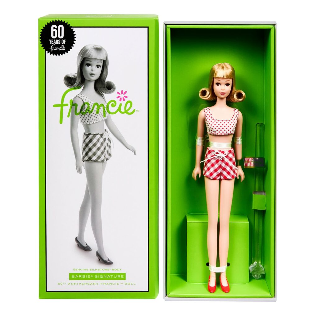 Mattel's Francie doll  60th anniversary